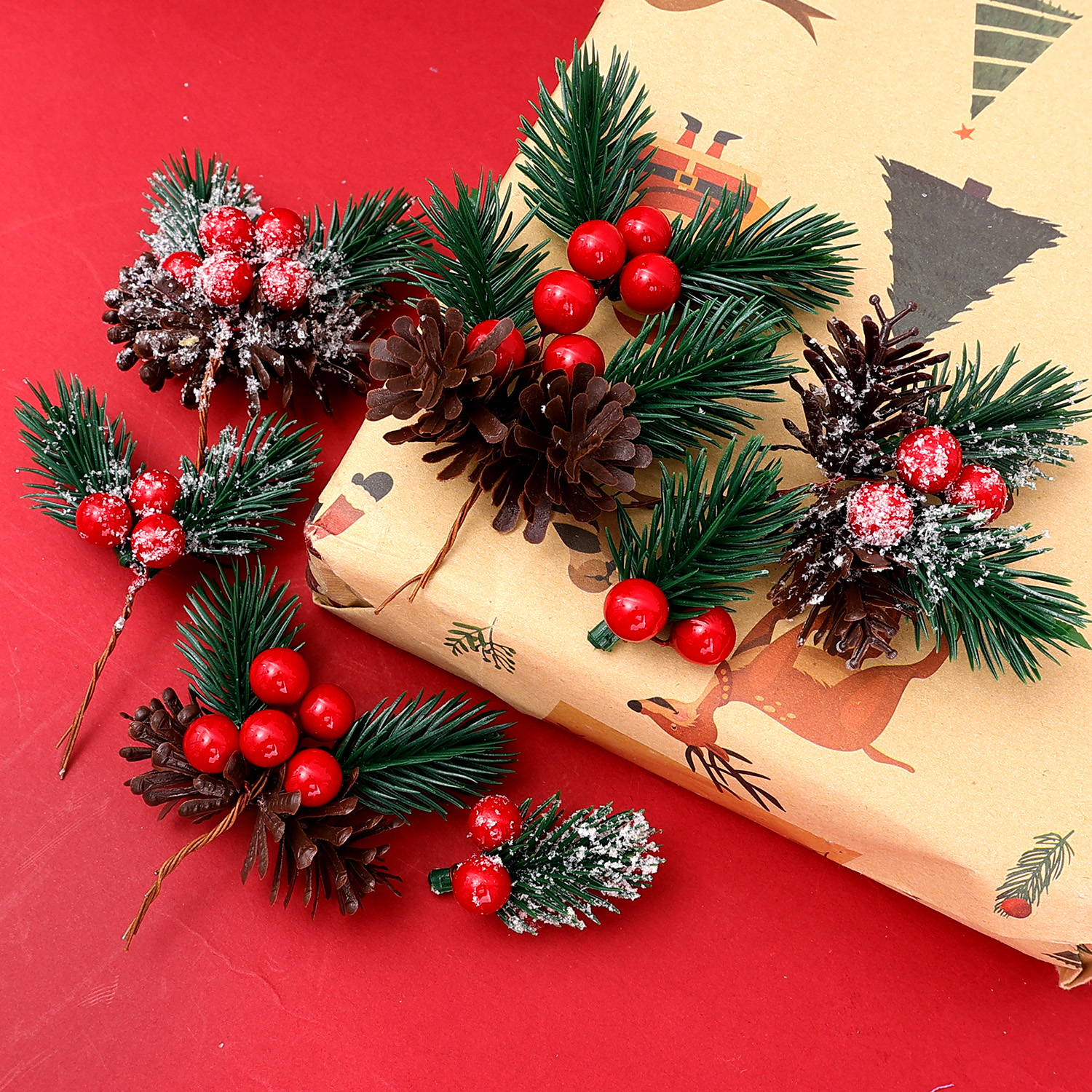 5/50Pcs Christmas Artificial P - Christmas Tree Artificial review and price