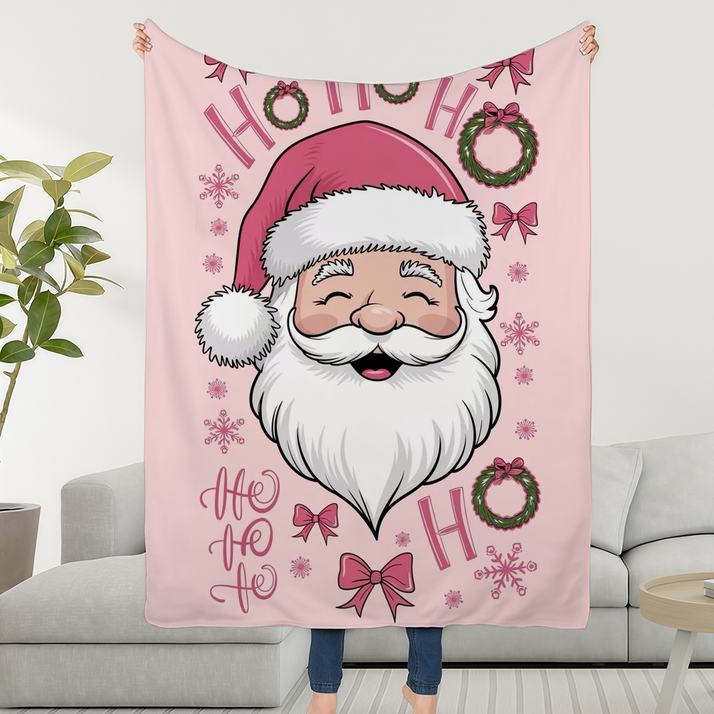 Pink Christmas Blanket Throw S - Christmas Throw Blanket review and price