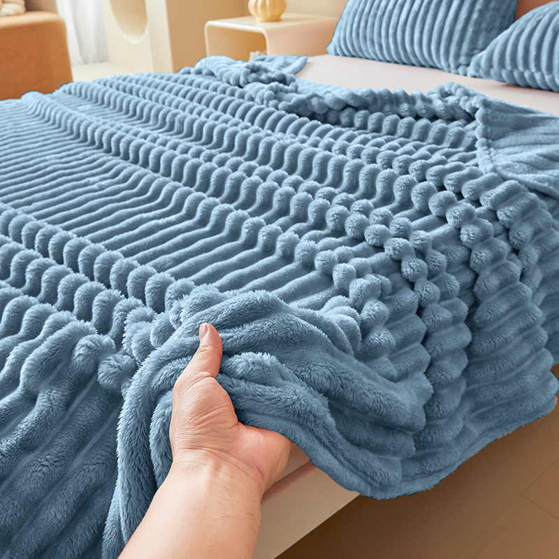 Luxurious Double-Sided Faux Ra - Christmas Throw Blanket review and price