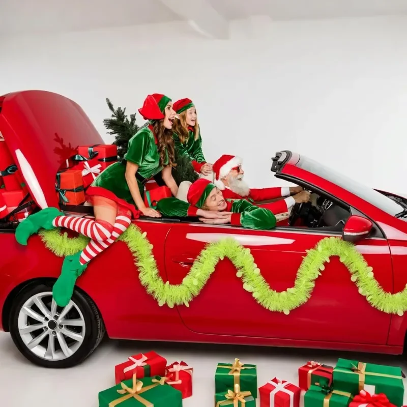 2M Length Christmas Tinsel Gar - Tinsel Garland Decoration review and price