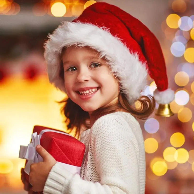 kkjoy Long Plush Red Santa Hat - Santa Hat Plush review and price
