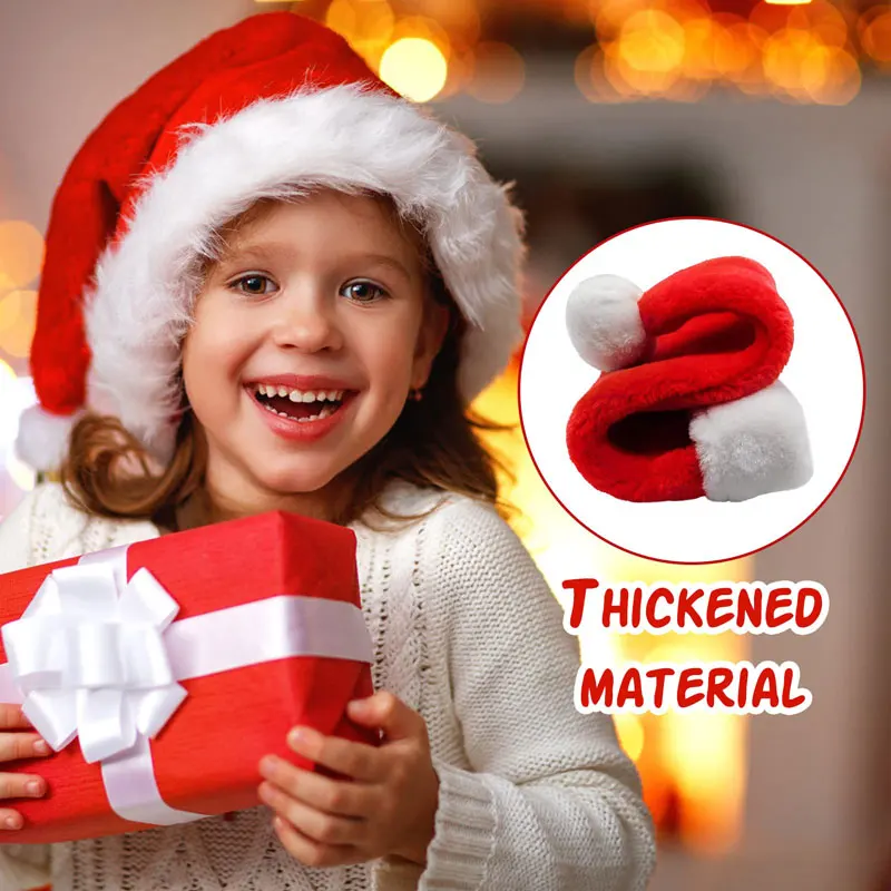 kkjoy Long Plush Red Santa Hat - Santa Hat Plush review and price