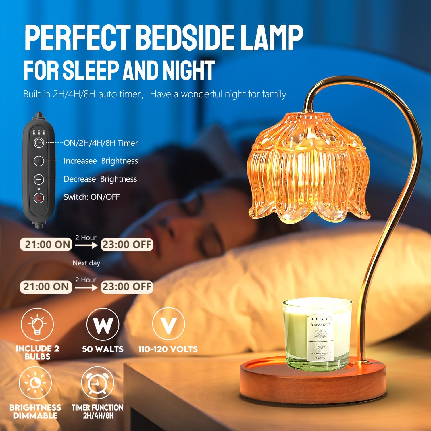 Candle Warmer Lamp with Timer  - Holiday Candle Set review and price