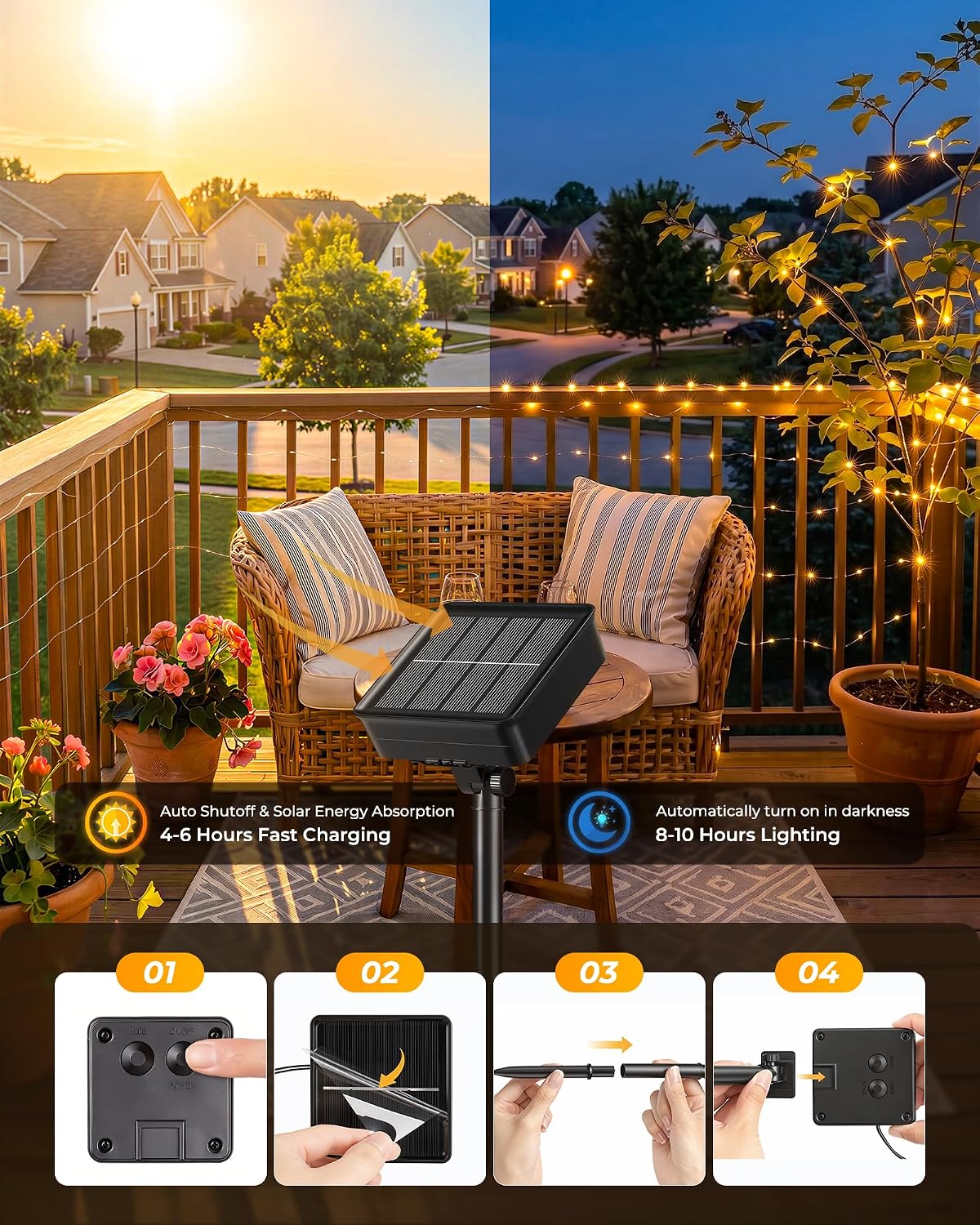 Solar Fairy Lights,33Ft 100 LE - Christmas Lights Outdoor review and price