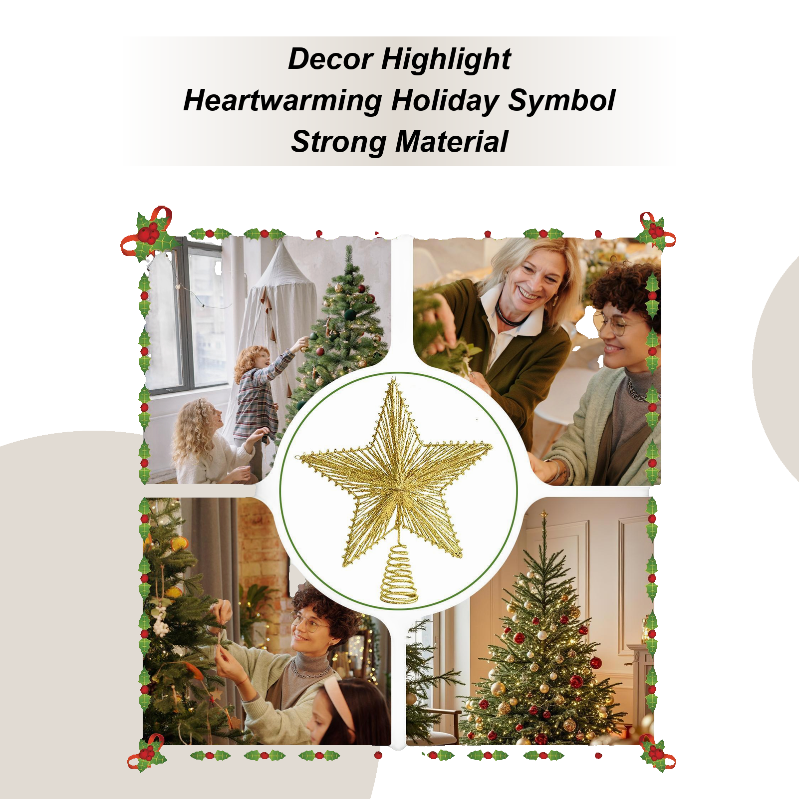 Christmas Star Tree Topper Orn - Star Tree Topper review and price