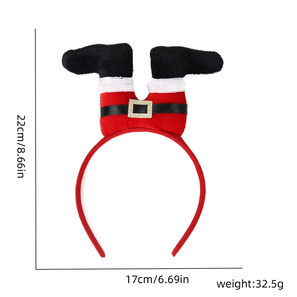 1 Piece/5Pcs Funny Santa Claus - Reindeer Antlers Headband review and price