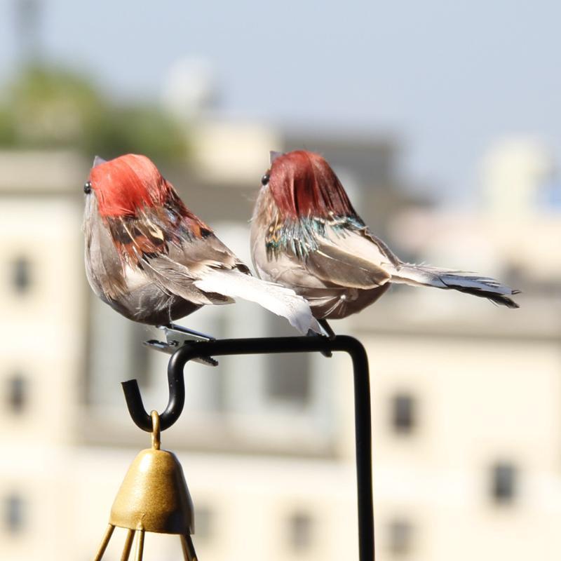 2PCS Feather Bird Imitation Sp - Christmas Tree Artificial review and price