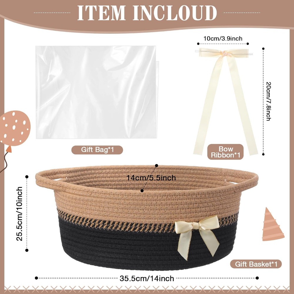 Woven Basket for Gift Empty wi - Gift Box Wrap Set review and price
