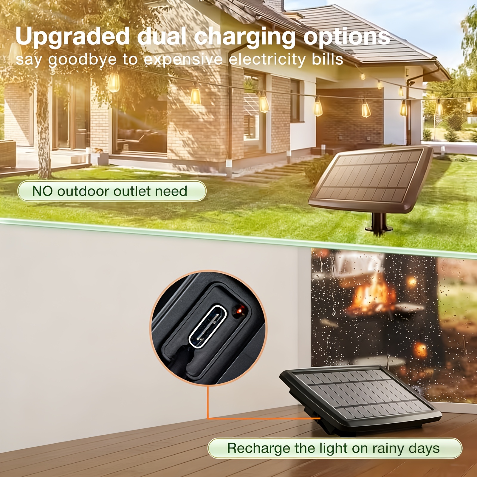 Solar Lights Outdoor, 100ft Pa - Christmas Lights Outdoor review and price