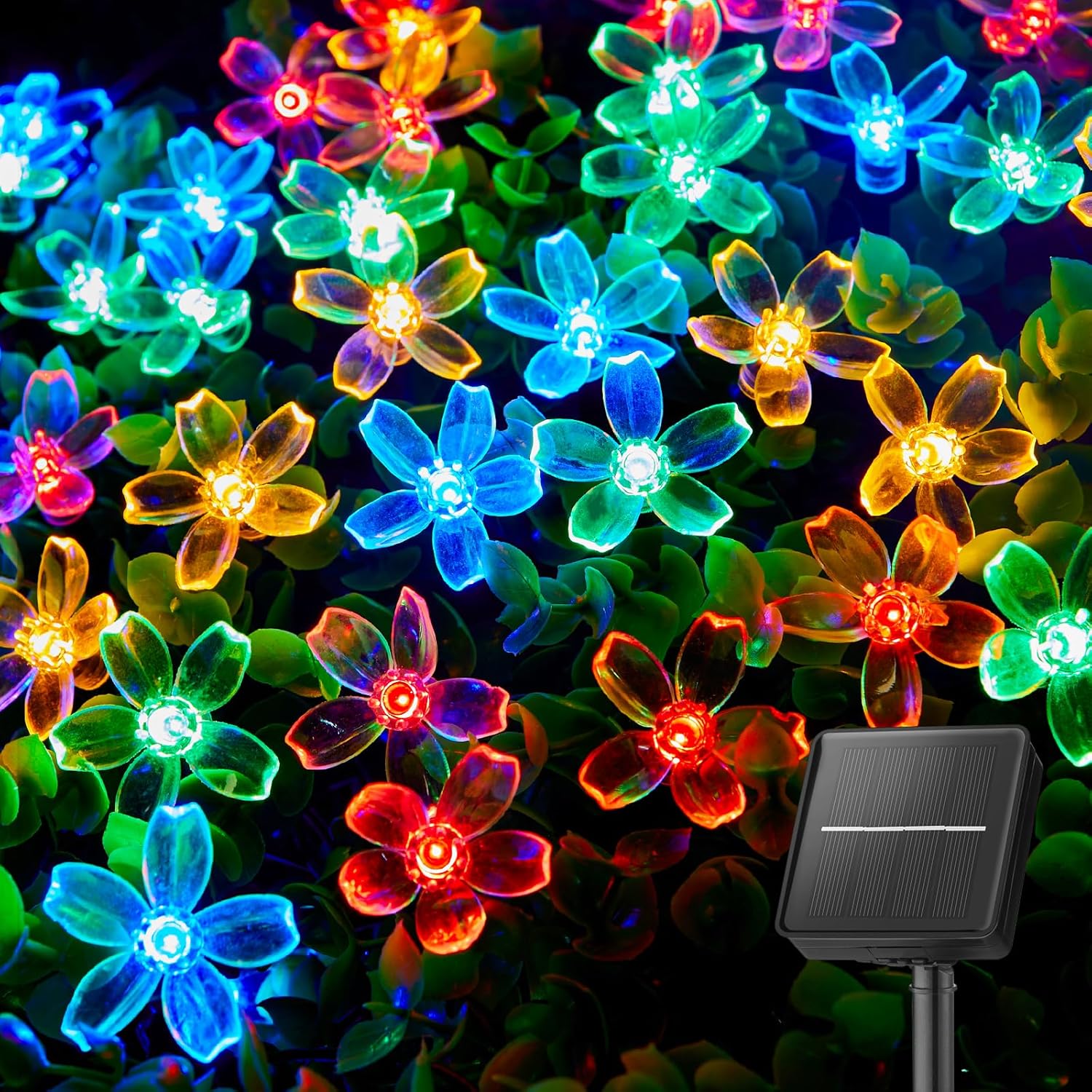 60 LED Flower Solar String Lig - Christmas Lights Outdoor review and price
